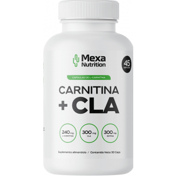 Carnitina + CLA 90 Caps