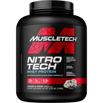 Nitro Tech Whey Protein 4 Lb