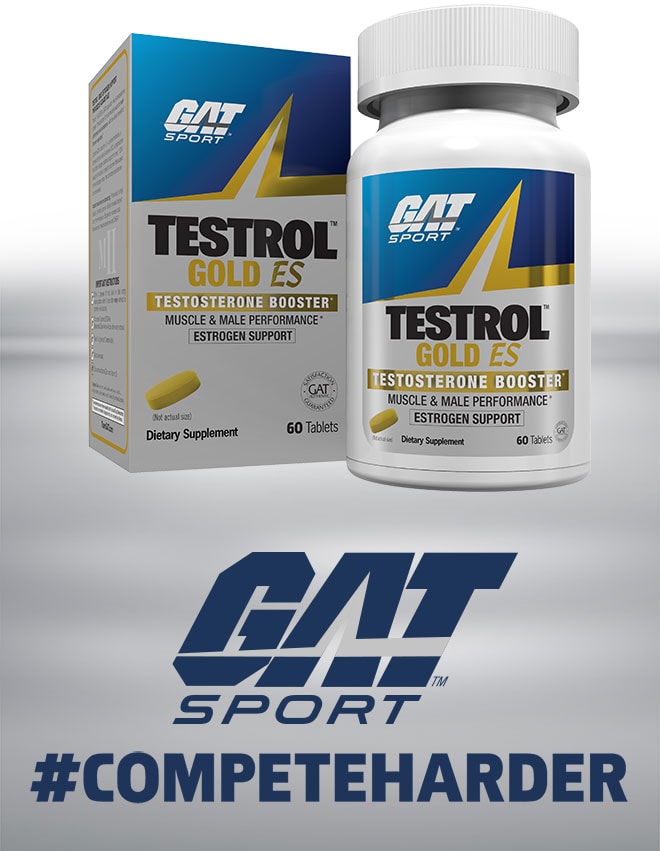 GAT Sport Testrol Gold ES Testosterone Booster. #CompeteHarder