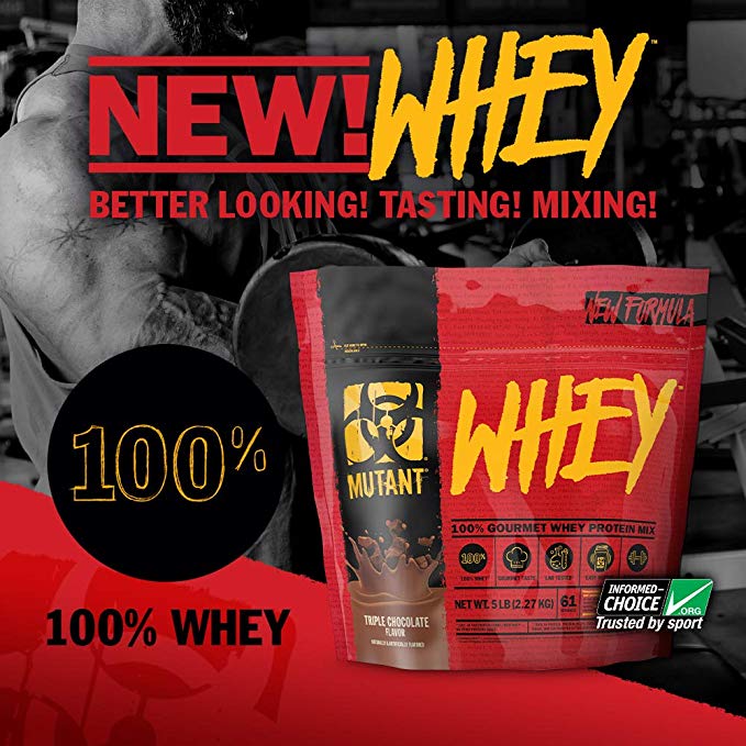 Nuevo Mutant Whey, mejor sabor, se mezcla mejor