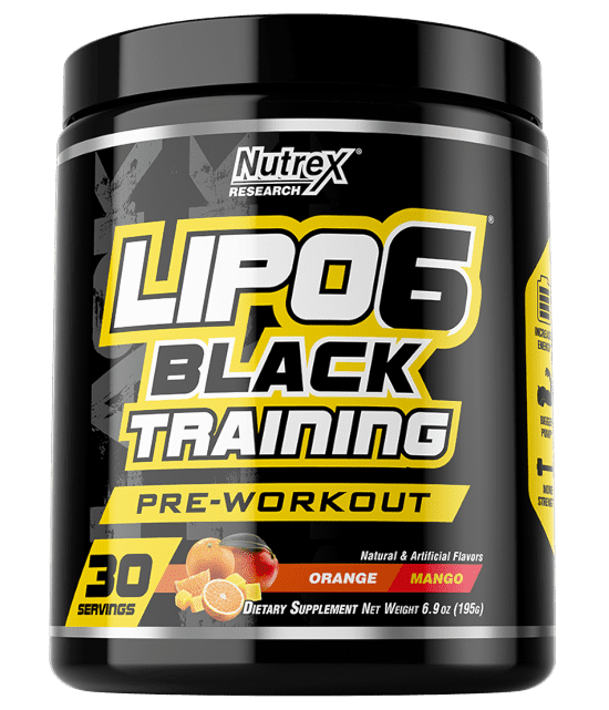 Nutrex LIPO6 BLACK TRAINING, pre-entreno